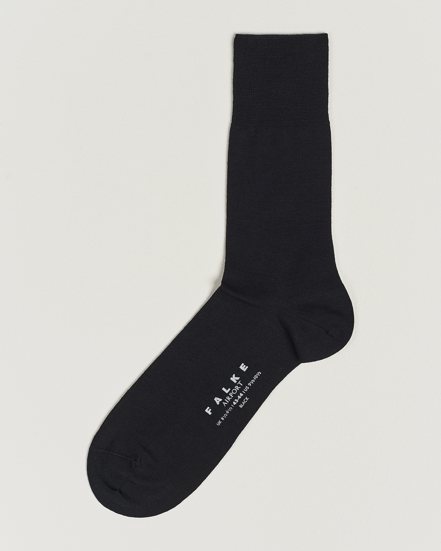 Falke Airport Socks Black – Noir