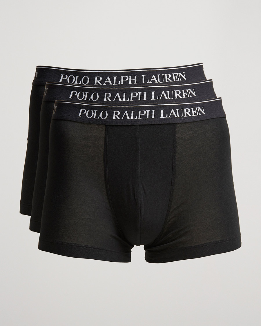 Polo Ralph Lauren 3-Pack Trunk Black – Noir