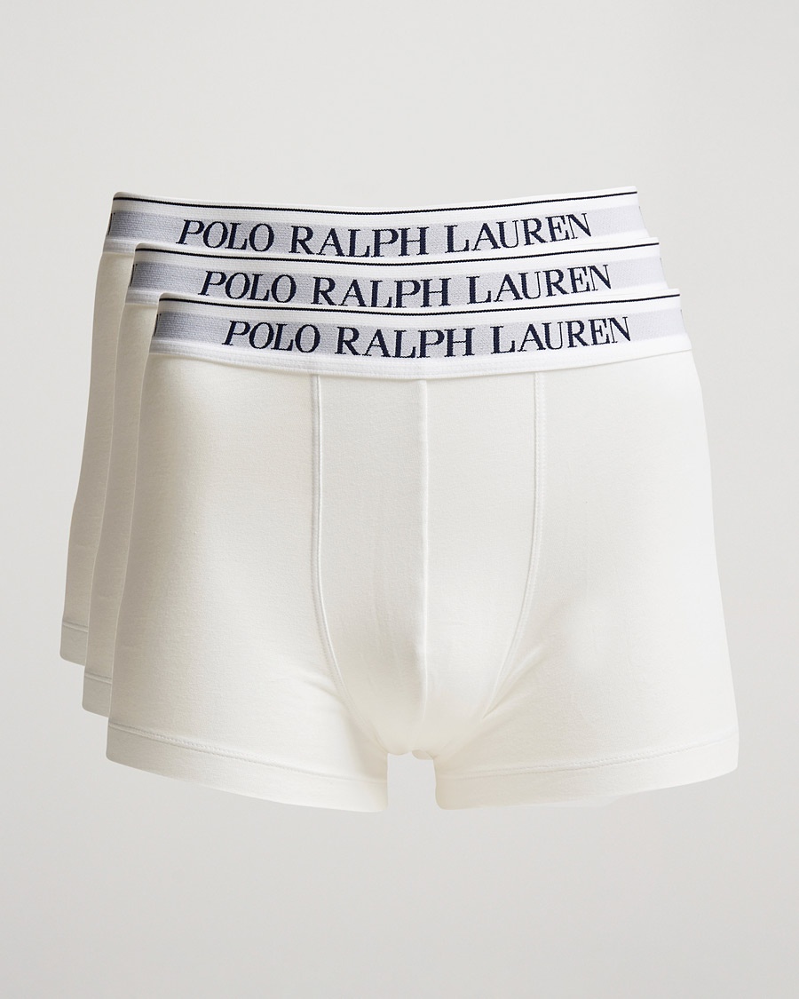 Polo Ralph Lauren 3-Pack Trunk White – Blanc
