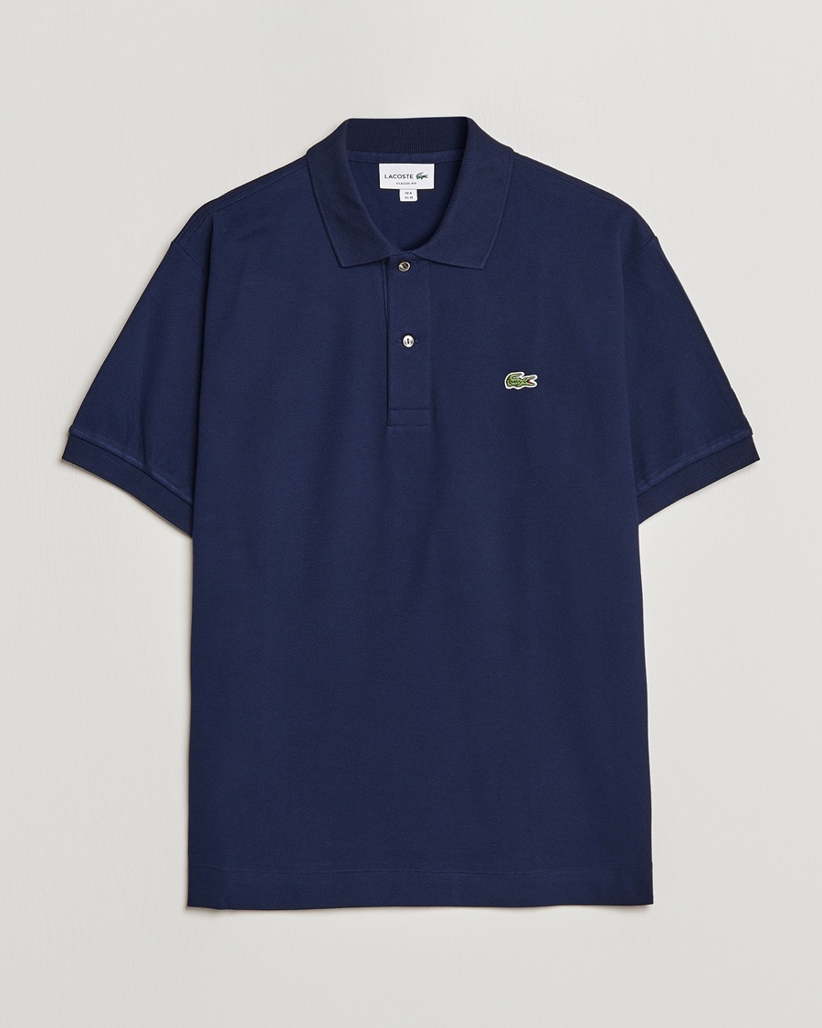 Lacoste Original Polo Piké Navy Blue – Bleu