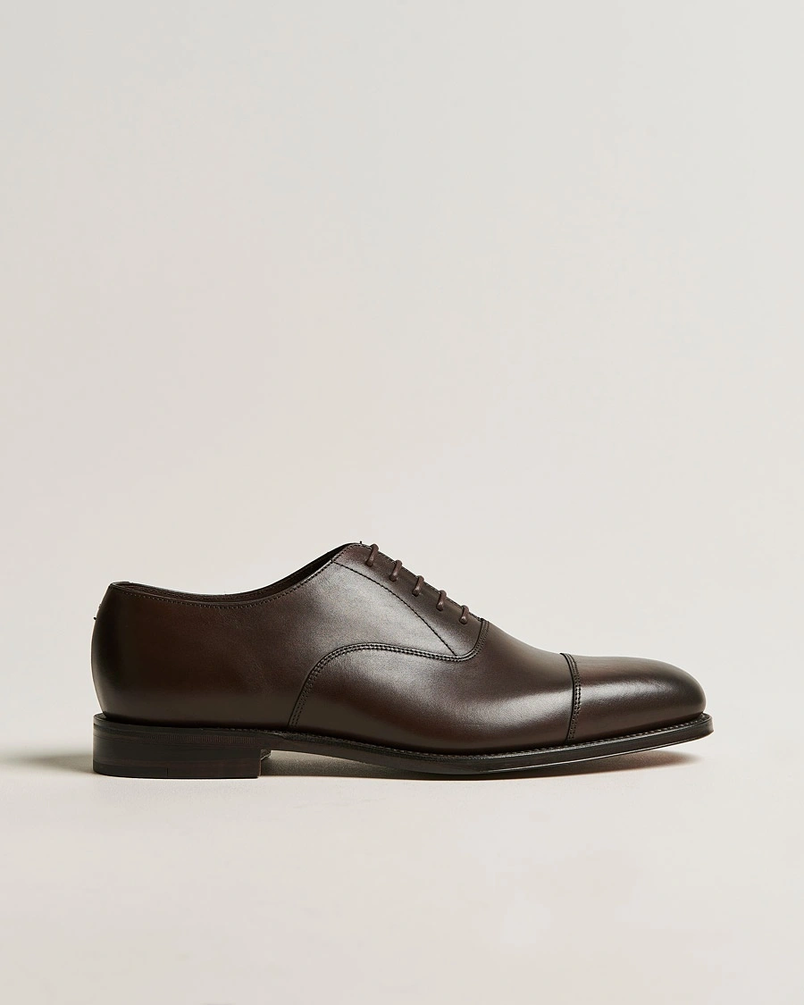 Loake 1880 Aldwych Oxford Dark Brown Calf – Marron