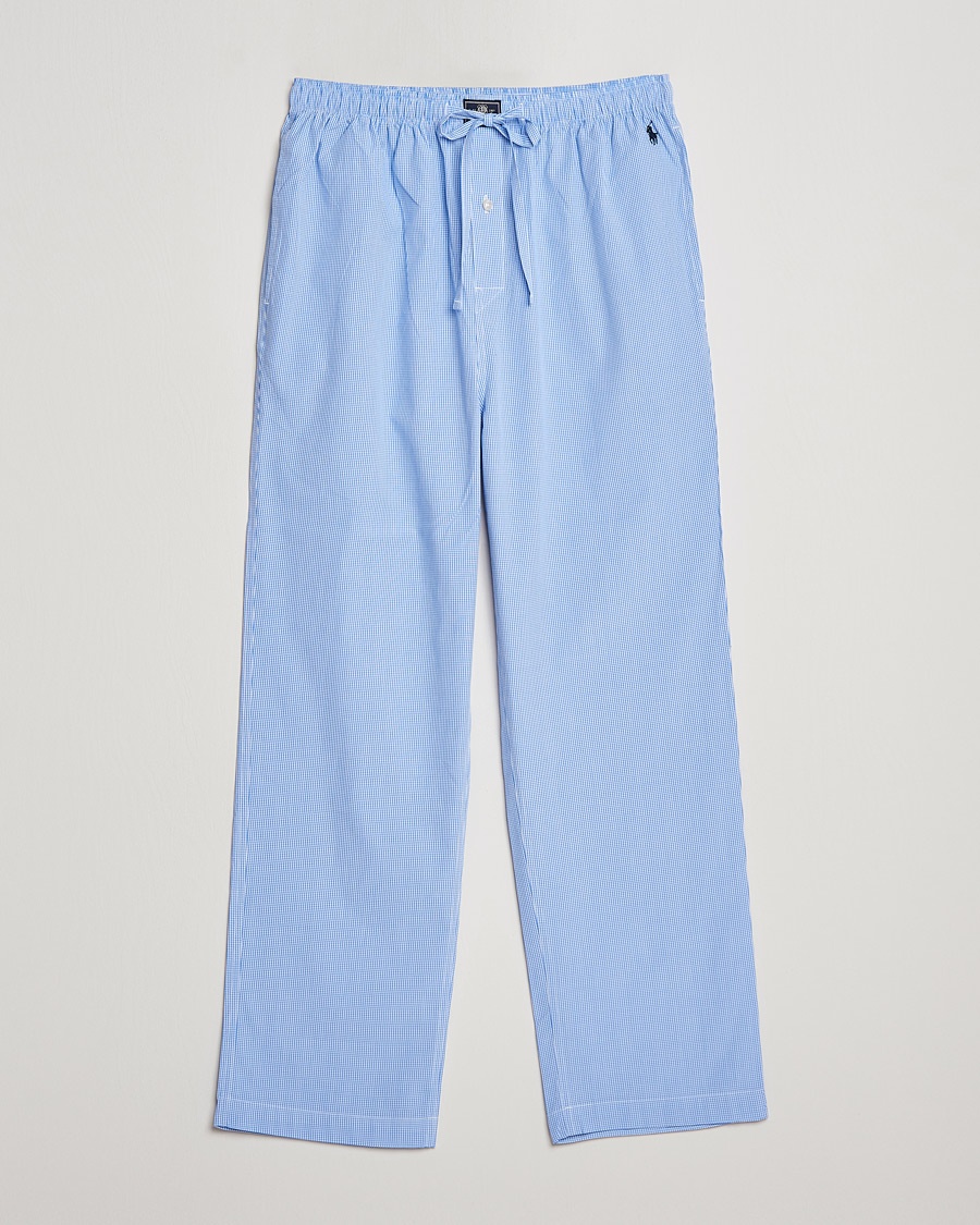 Polo Ralph Lauren Pyjama Pant Mini Gingham Blue – Bleu