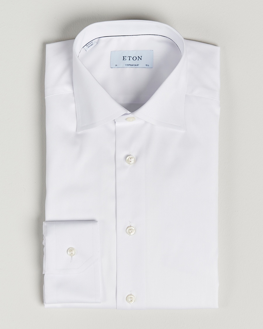 Eton Contemporary Fit Shirt White – Blanc