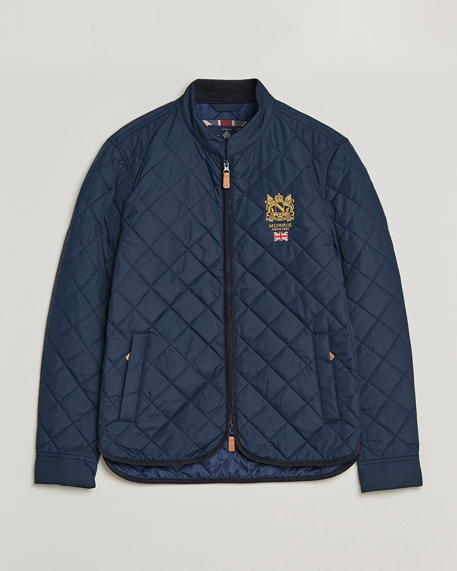 Morris Trenton Jacket Old Blue – Bleu
