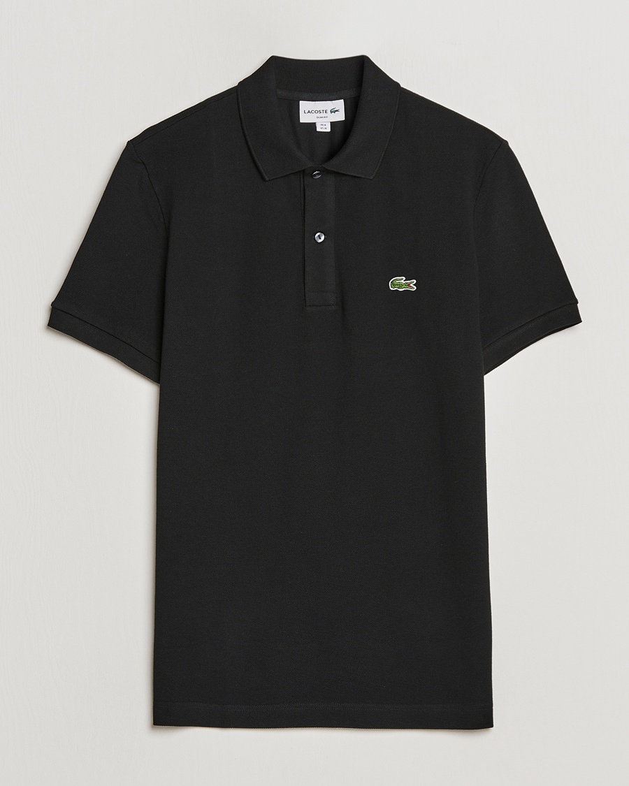 Lacoste Slim Fit Polo Piké Black – Noir