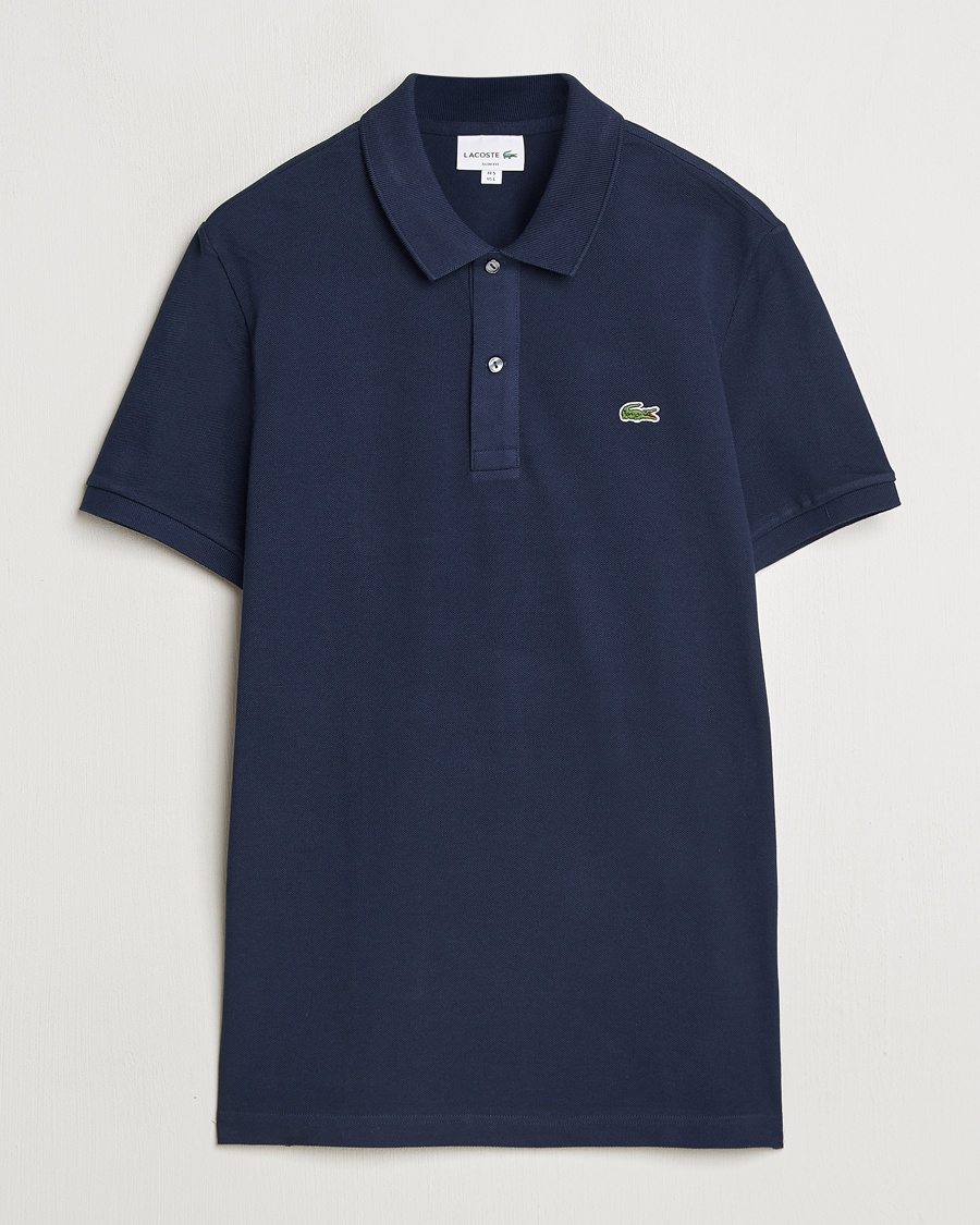 Lacoste Slim Fit Polo Piké Navy Blue – Bleu