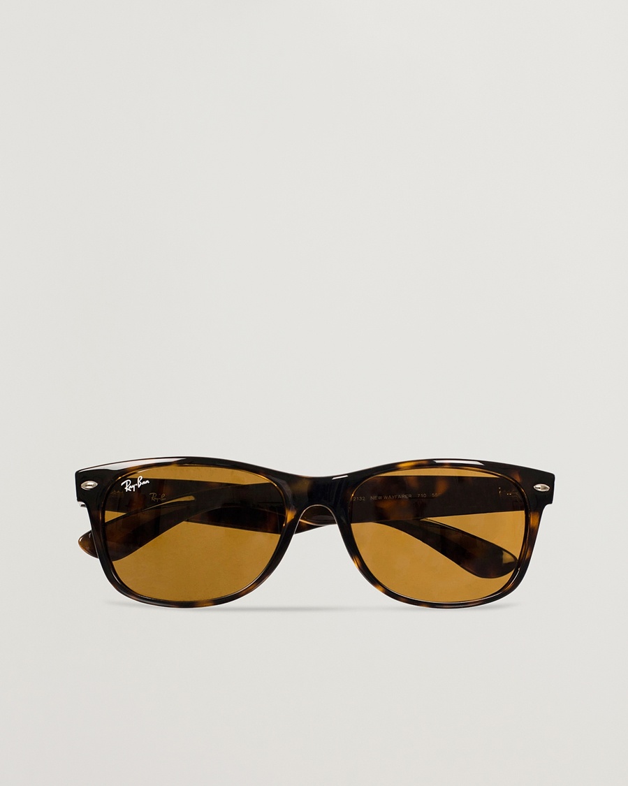 Ray-Ban New Wayfarer Sunglasses Light Havana/Crystal Brown – Marron