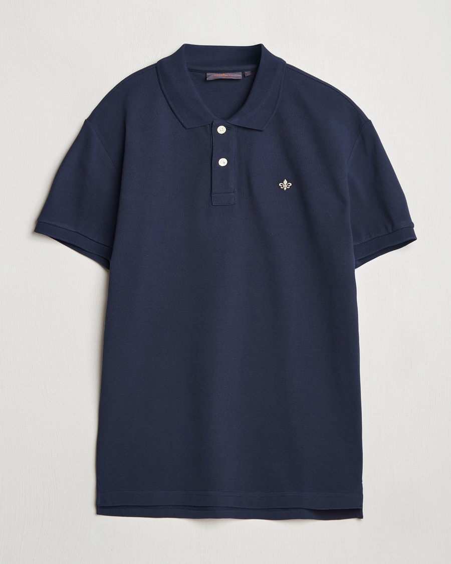 Morris New Piqué Navy – Bleu