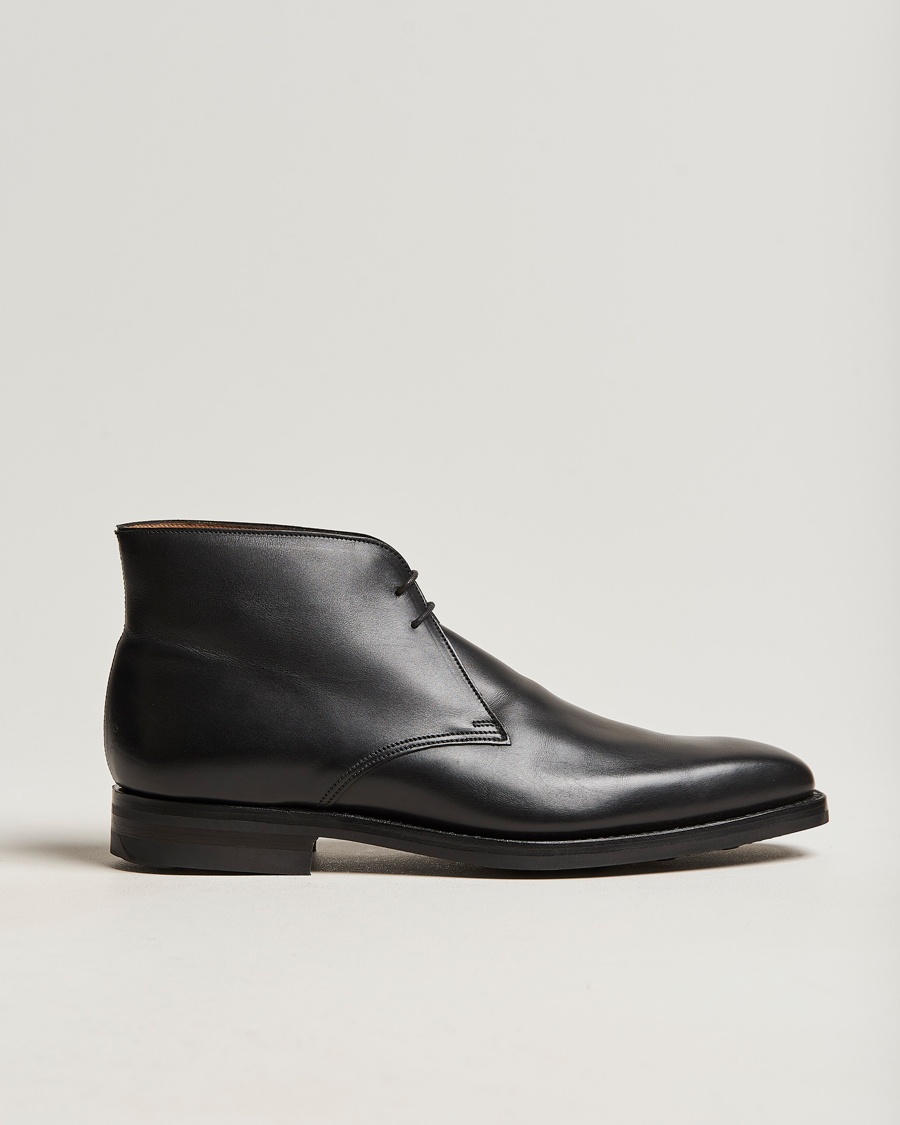 Crockett & Jones Tetbury Chukka Black Calf – Noir