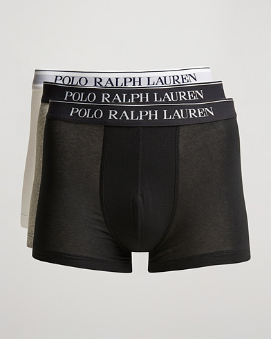 Homme | Polo Ralph Lauren | Polo Ralph Lauren | 3-Pack Trunk Grey/White/Black