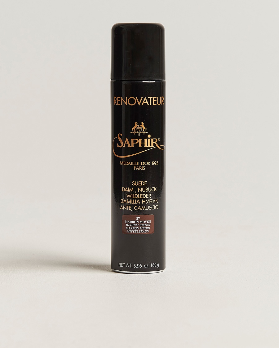 Saphir Medaille d'Or Renovateur Suede 250 ml Spray Medium Brown – Marron