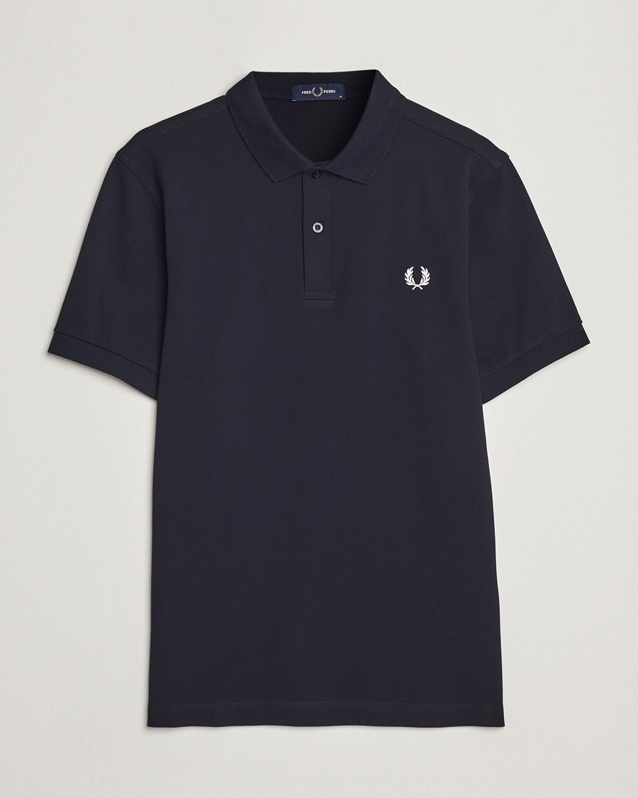 Fred Perry Plain Polo Navy – Bleu