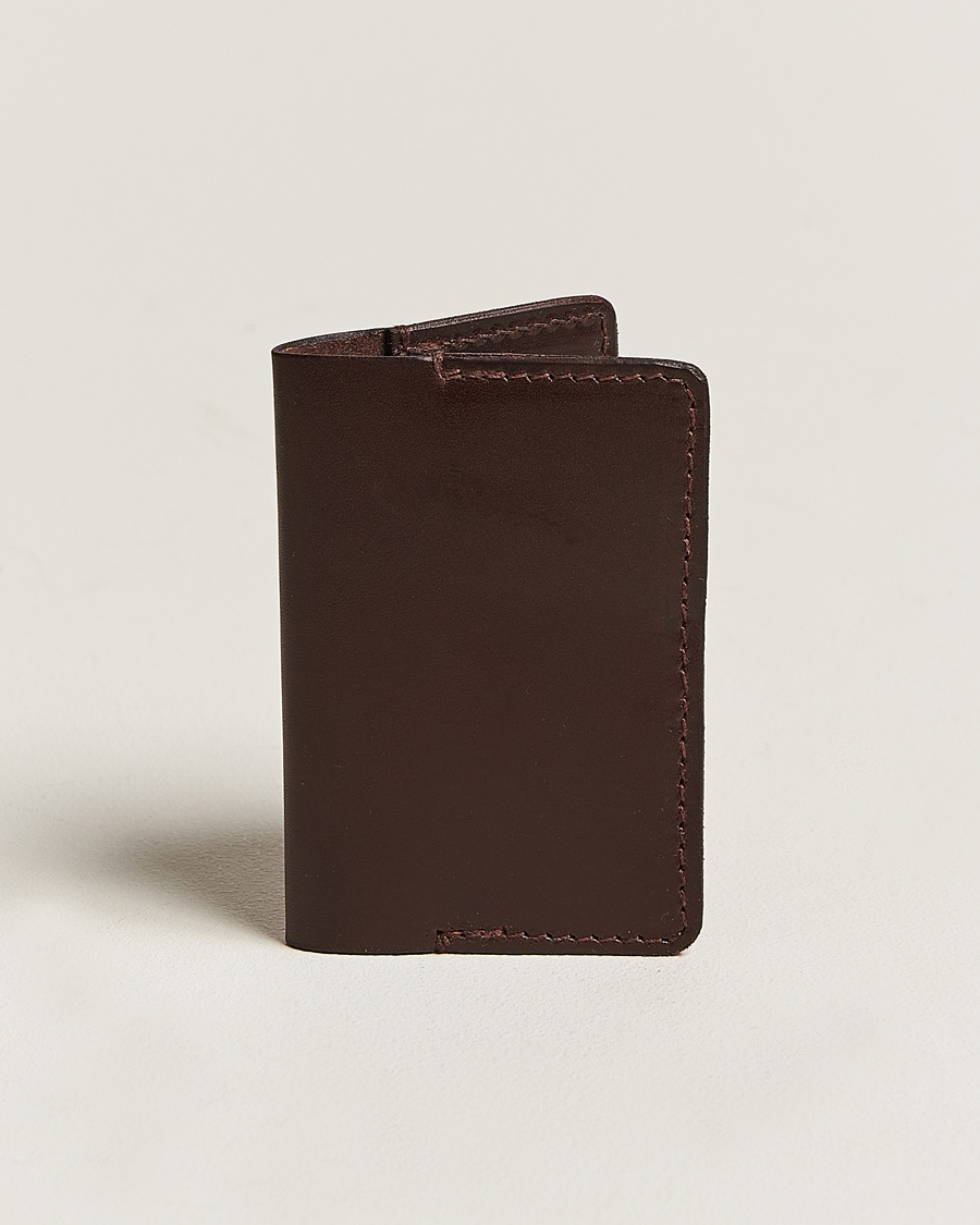 Tärnsjö Garveri TG1873 Card Holder Dark Brown – Marron