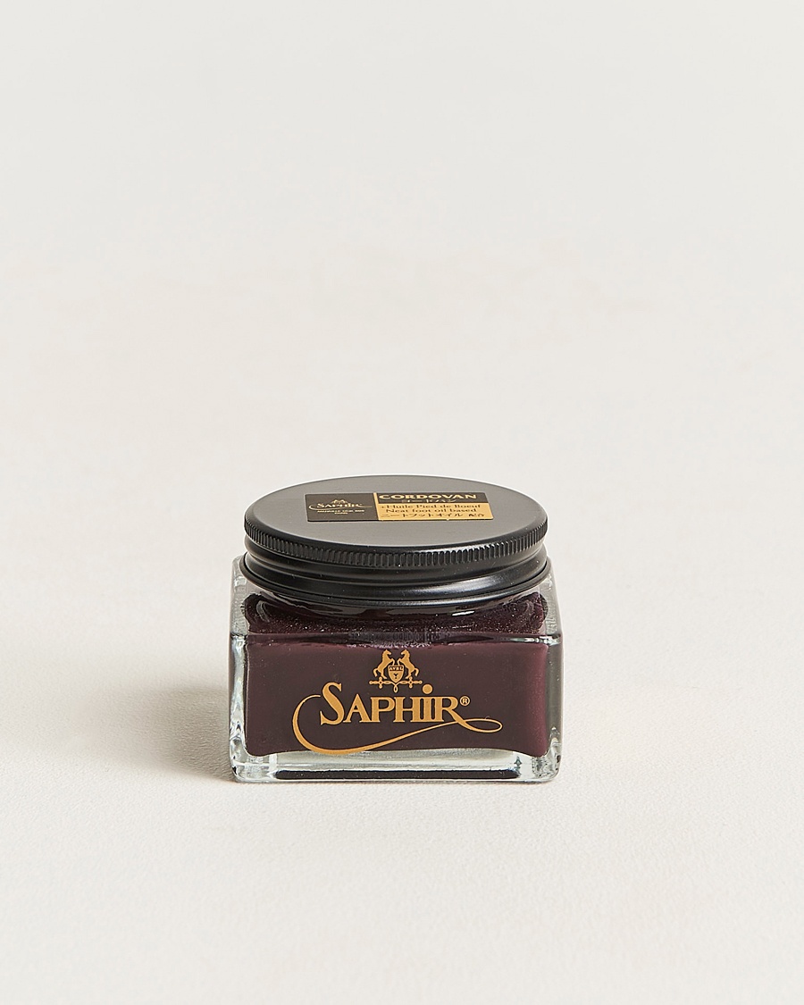 Saphir Medaille d'Or Cordovan Creme 75 ml Burgundy – Marron