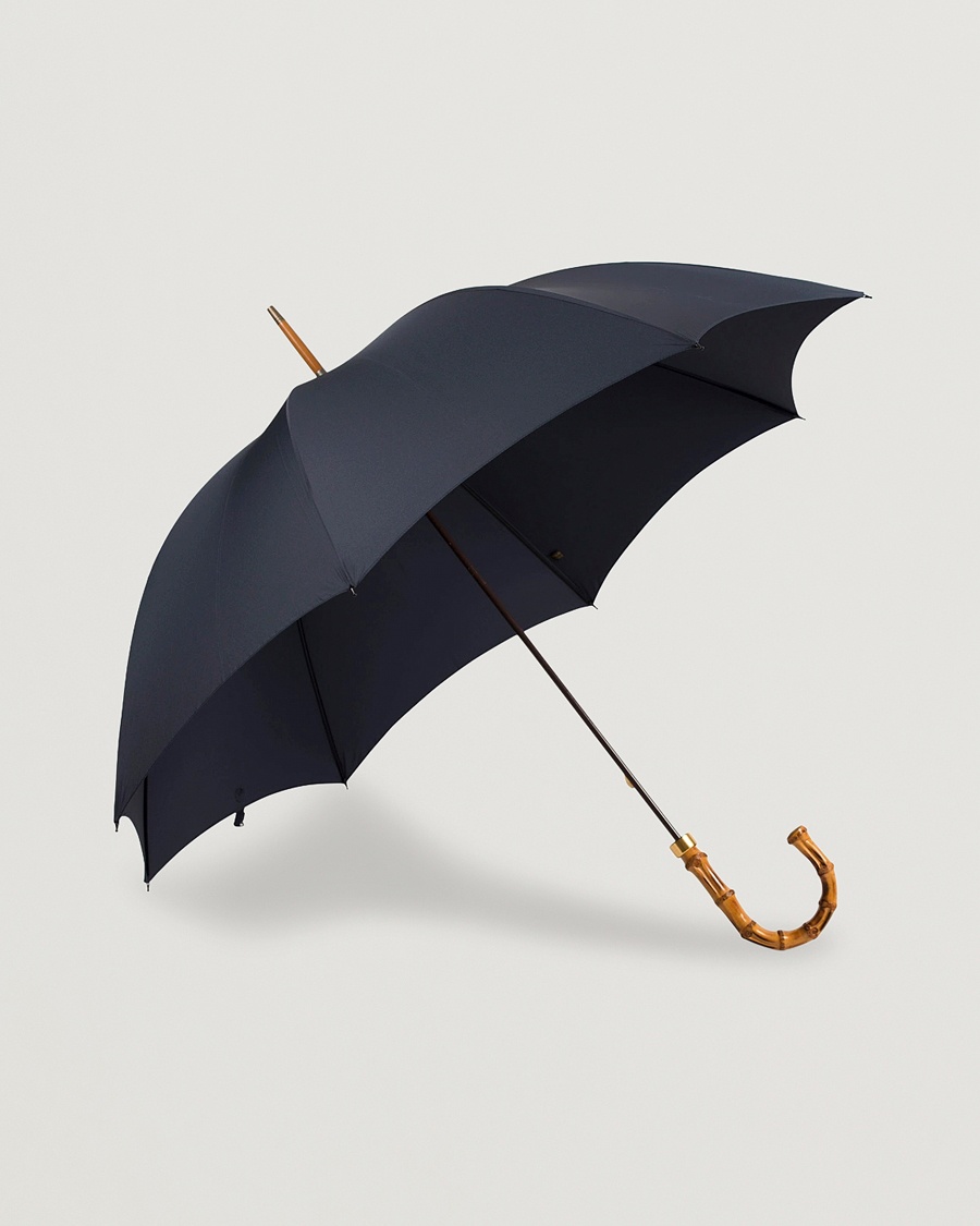 Fox Umbrellas Whangee Umbrella Dark Navy – Bleu