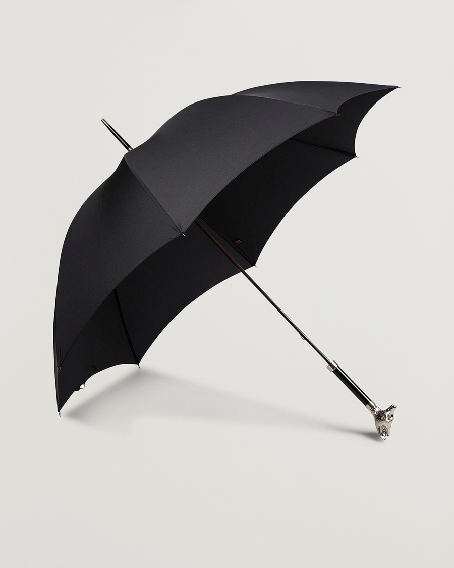 Fox Umbrellas Silver Fox Umbrella Black – Noir