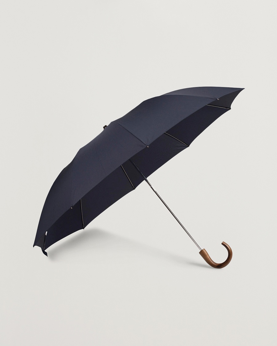 Fox Umbrellas Telescopic Umbrella Navy – Bleu