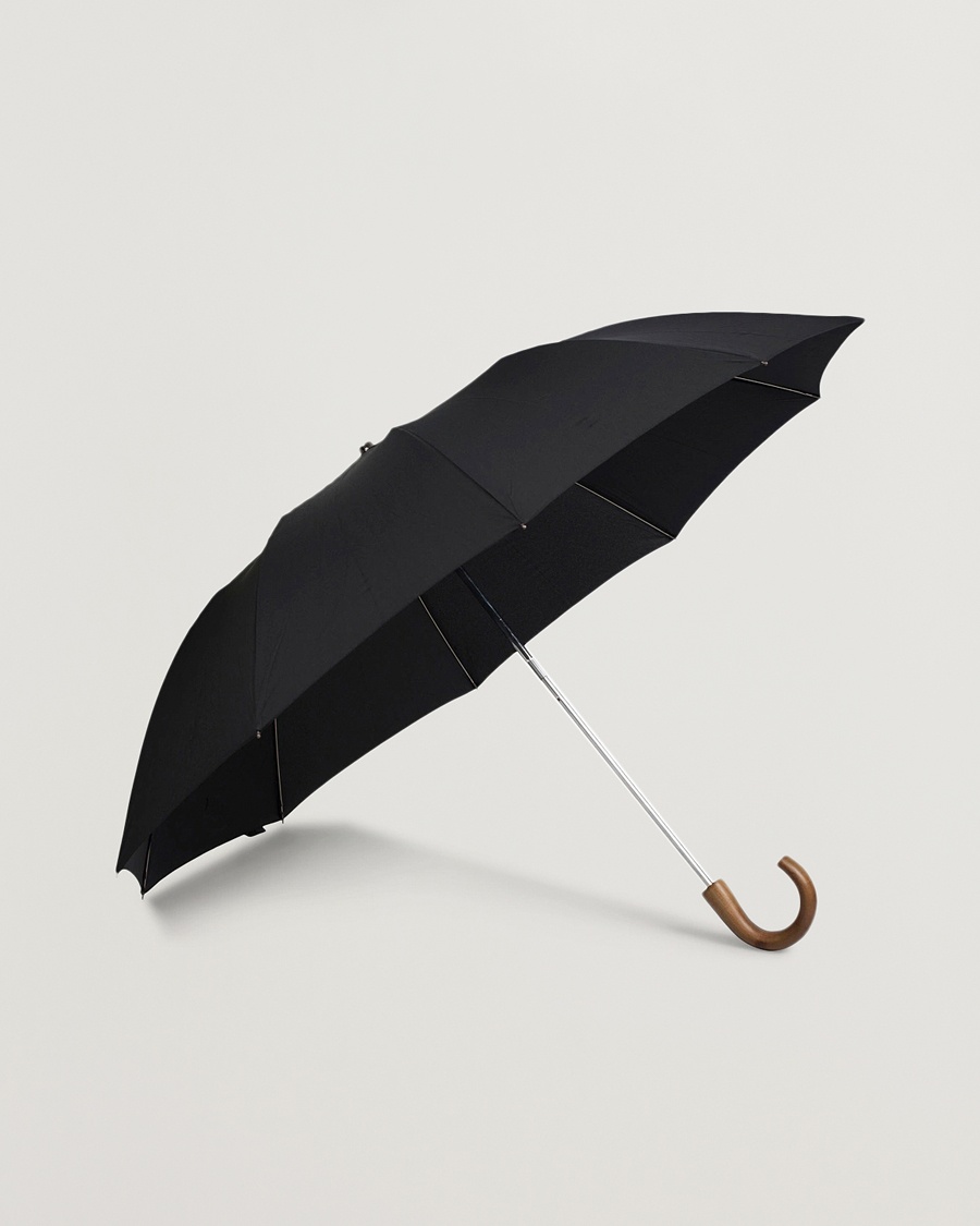 Fox Umbrellas Telescopic Umbrella Black – Noir
