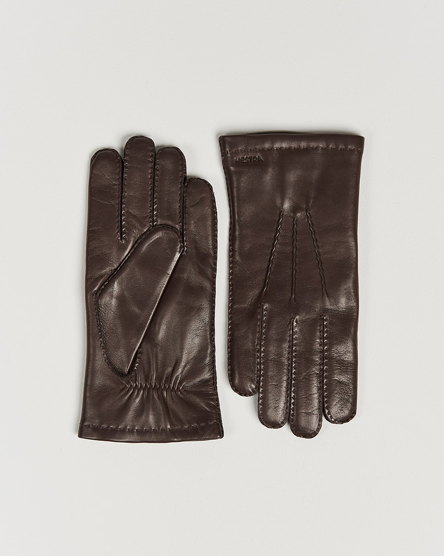 Hestra Edward Wool Lined Glove Espresso – Marron