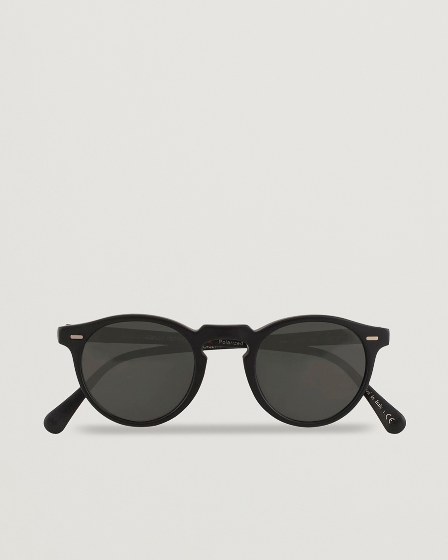 Oliver Peoples Gregory Peck Sunglasses Black/Midnight – Noir