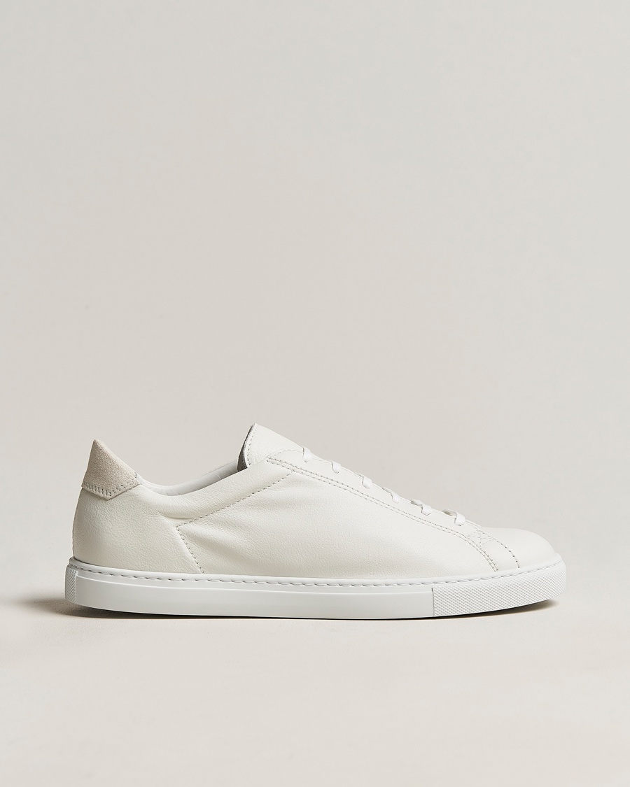 CQP Racquet Sneaker White Leather – Blanc