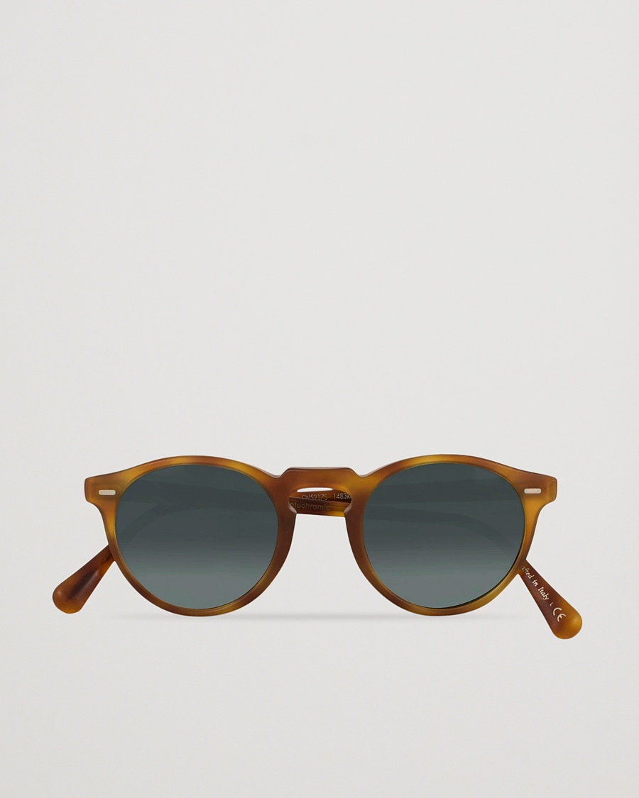 Oliver Peoples Gregory Peck Sunglasses Semi Matte/Indigo Photochromic – Marron