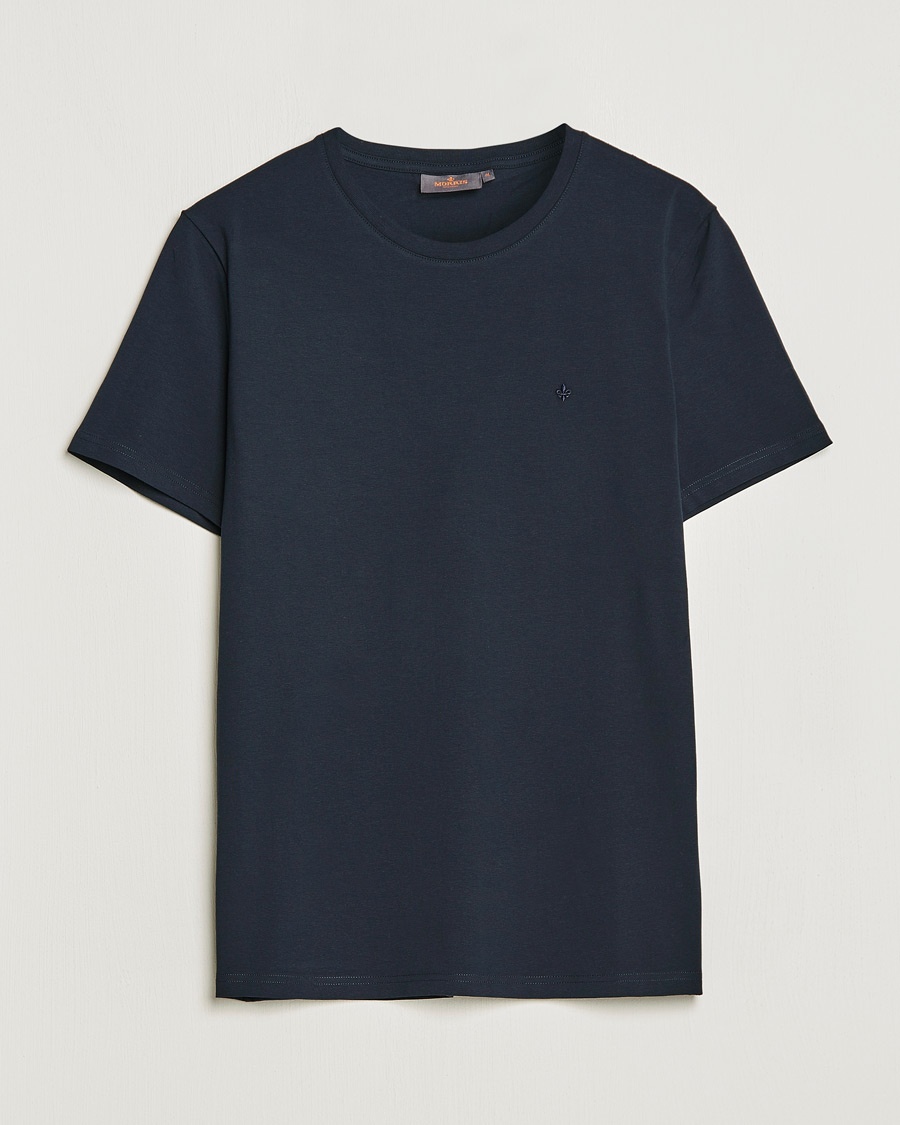 Morris James T-Shirt Old Blu – Bleu
