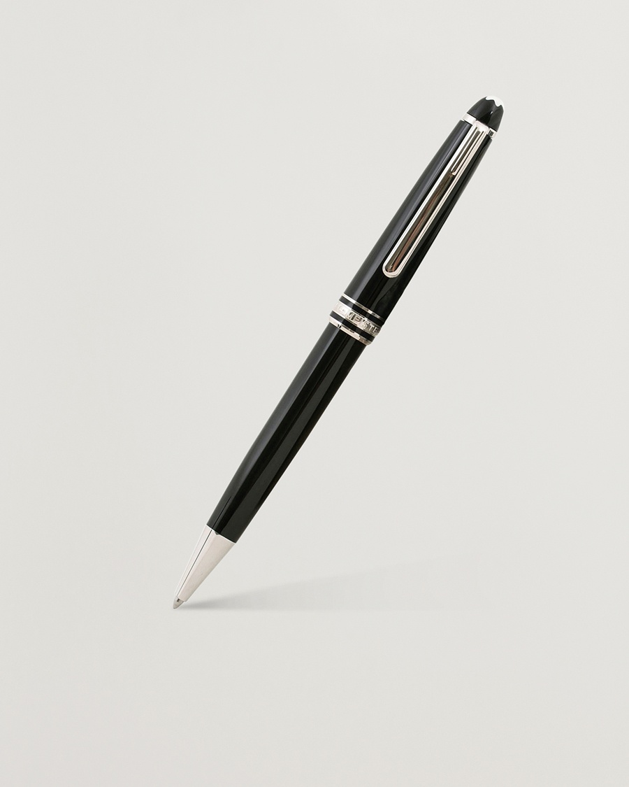 Montblanc 164 Classique Meisterstück Ballpoint Pen Platinum Line – Argent