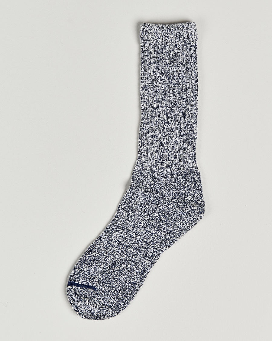 Red Wing Shoes Cotton Rag Crew Blue/White – Bleu