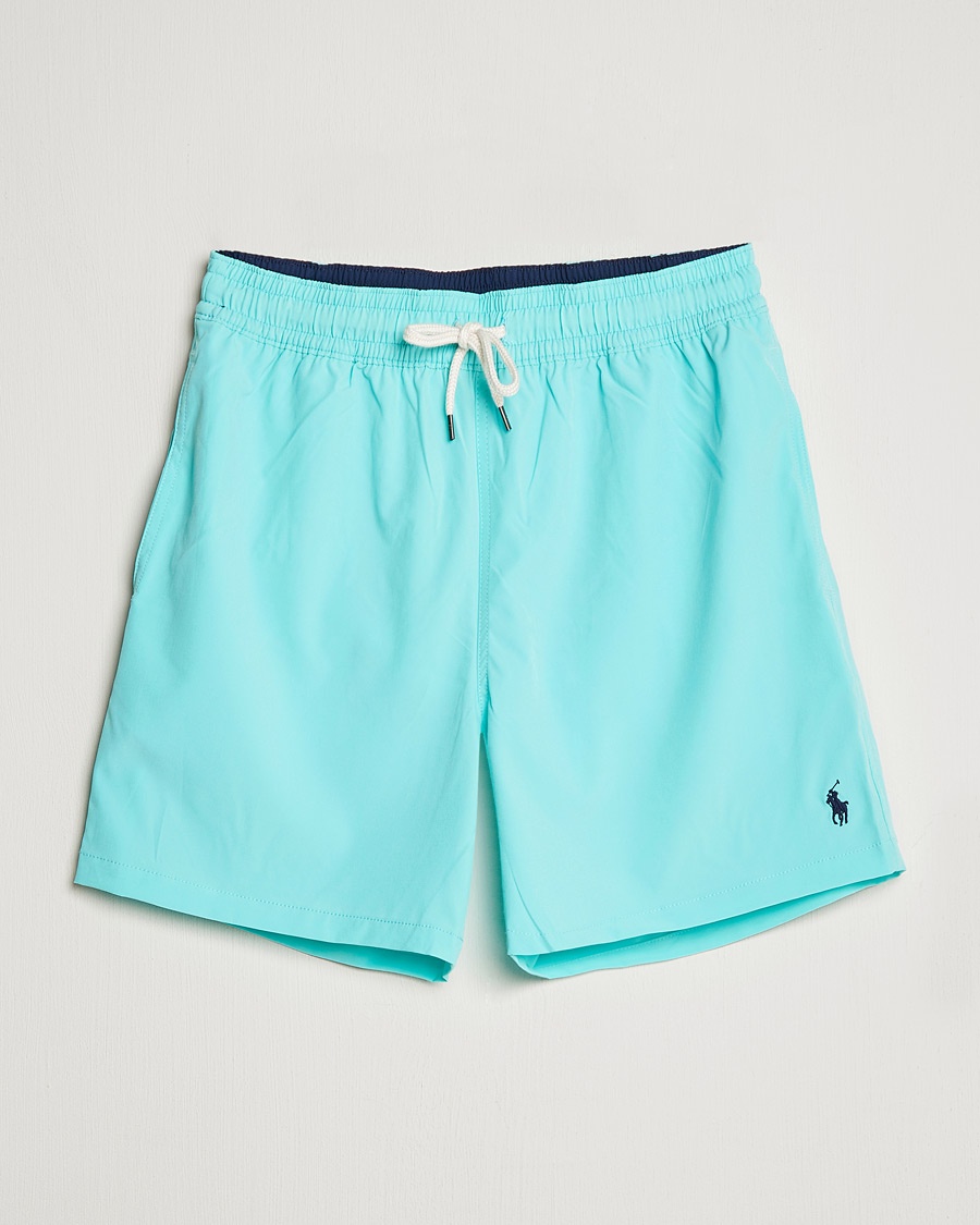Polo Ralph Lauren Traveler Boxer Swim Shorts Hammond Blue – Bleu