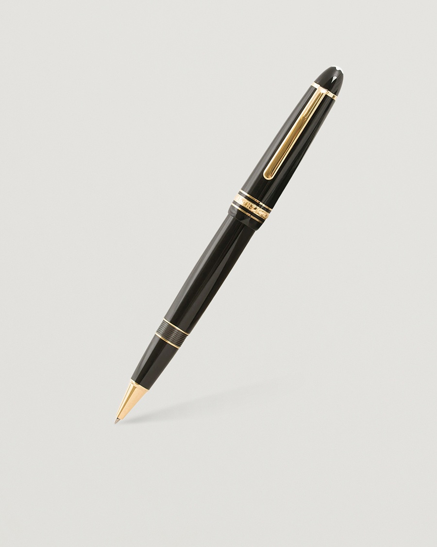 Montblanc 162 Meisterstück Rollerball LeGrand Pen Black/Yellow Gold – Noir