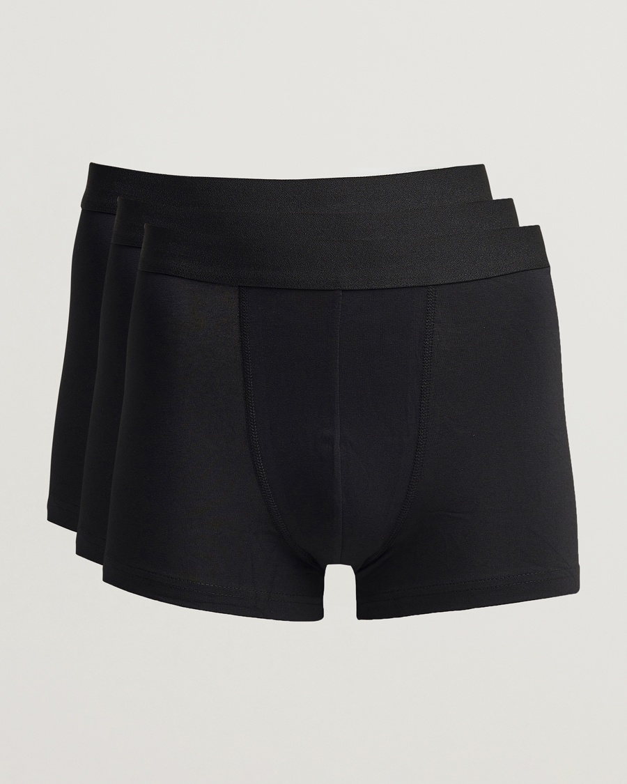 Bread & Boxers 3-Pack Boxer Brief Black – Noir