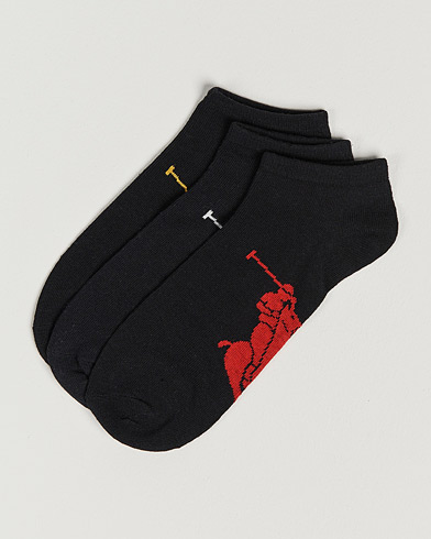 Homme | Polo Ralph Lauren | Polo Ralph Lauren | 3-Pack Sneaker Sock Black