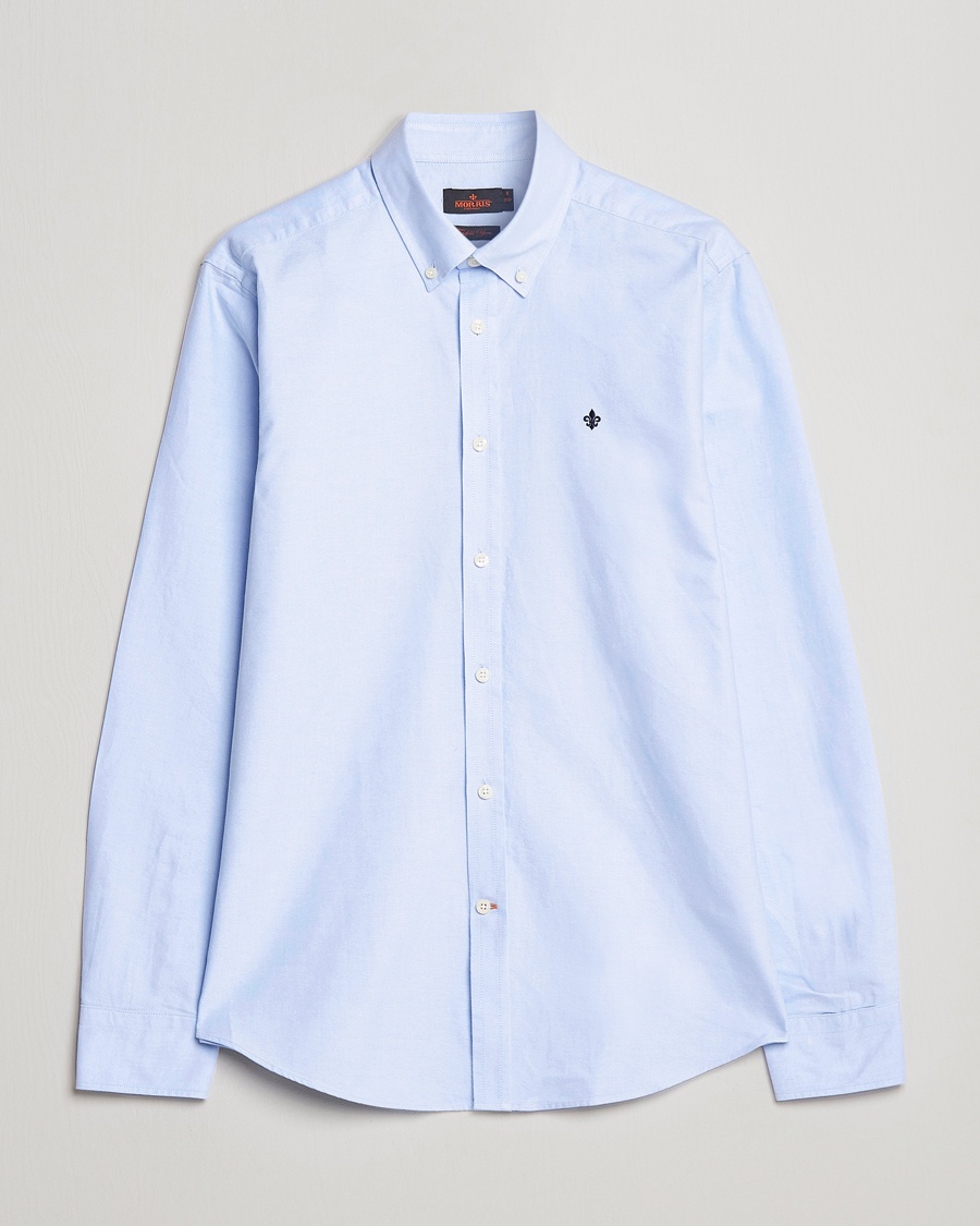 Morris Douglas Oxford Shirt Light Blue – Bleu