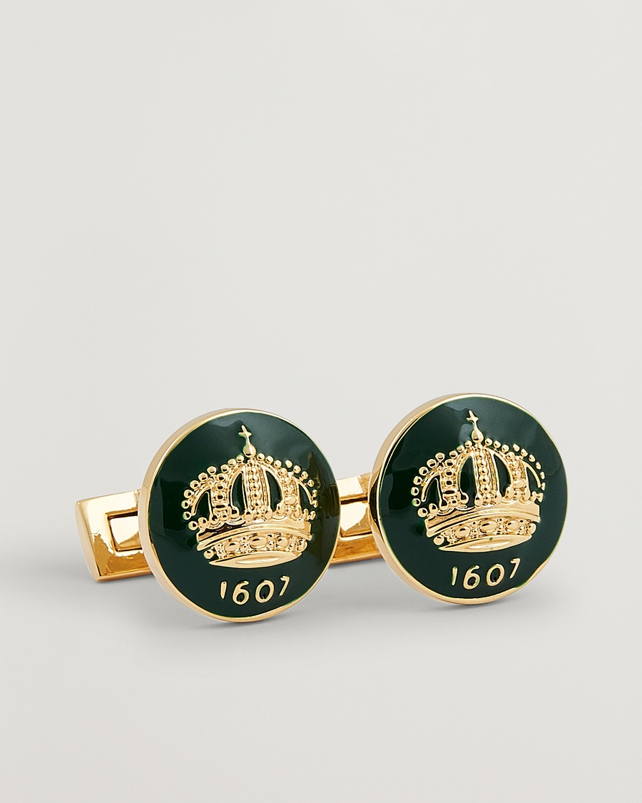 Skultuna The Crown Cufflinks Green – Vert