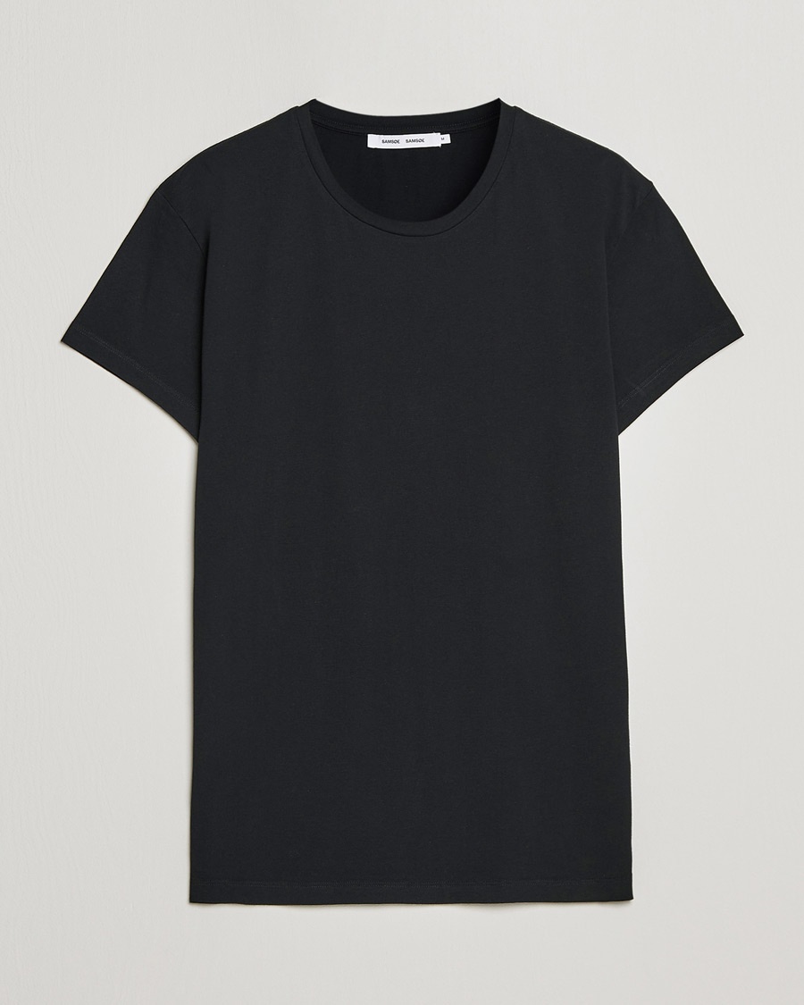 Samsøe Samsøe Kronos Crew Neck Tee Black – Noir