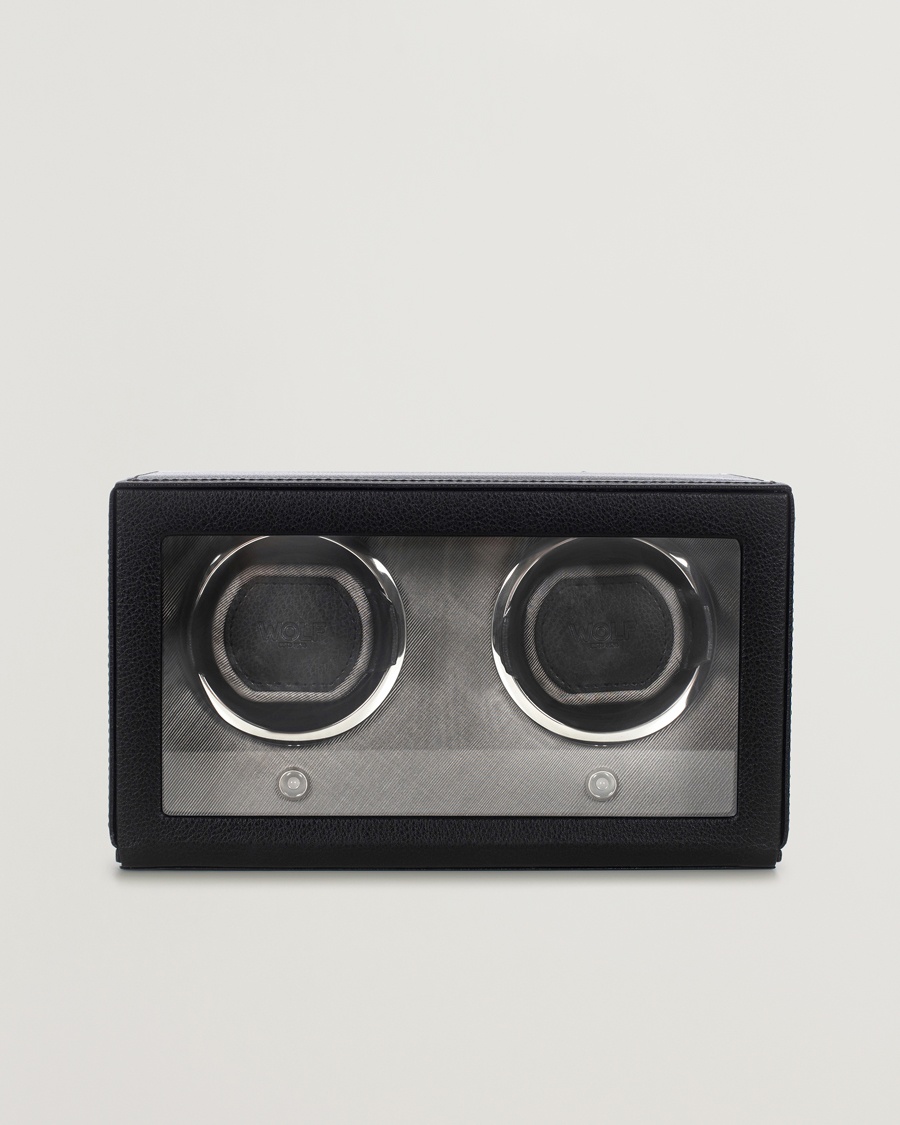 WOLF Cub Double Winder With Cover Black – Noir