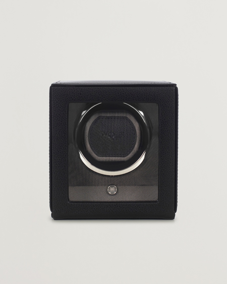 WOLF Cub Single Winder With Cover Black – Noir