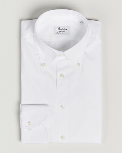 Homme | Stenströms | Stenströms | Fitted Body Button Down Shirt White