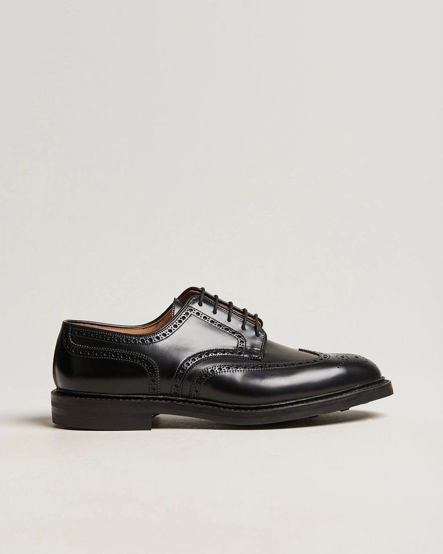 Crockett & Jones Pembroke Derbys Black Calf – Noir