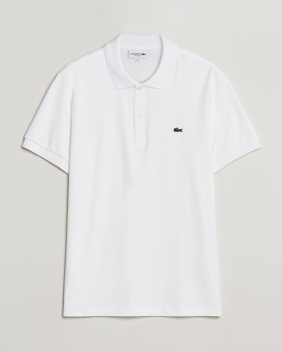 Lacoste Pima Interlock Piké White – Blanc
