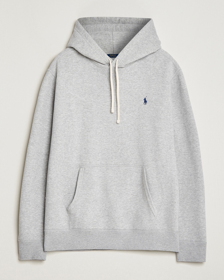 Polo Ralph Lauren RL Fleece Hoodie Andover Heather – Gris