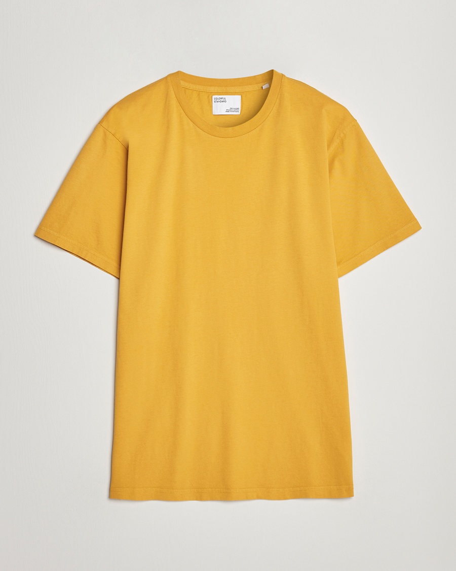 Colorful Standard Classic Organic T-Shirt Burned Yellow – Jaune