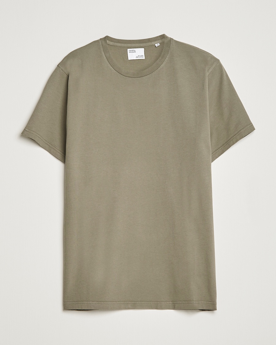Colorful Standard Classic Organic T-Shirt Dusty Olive – Vert