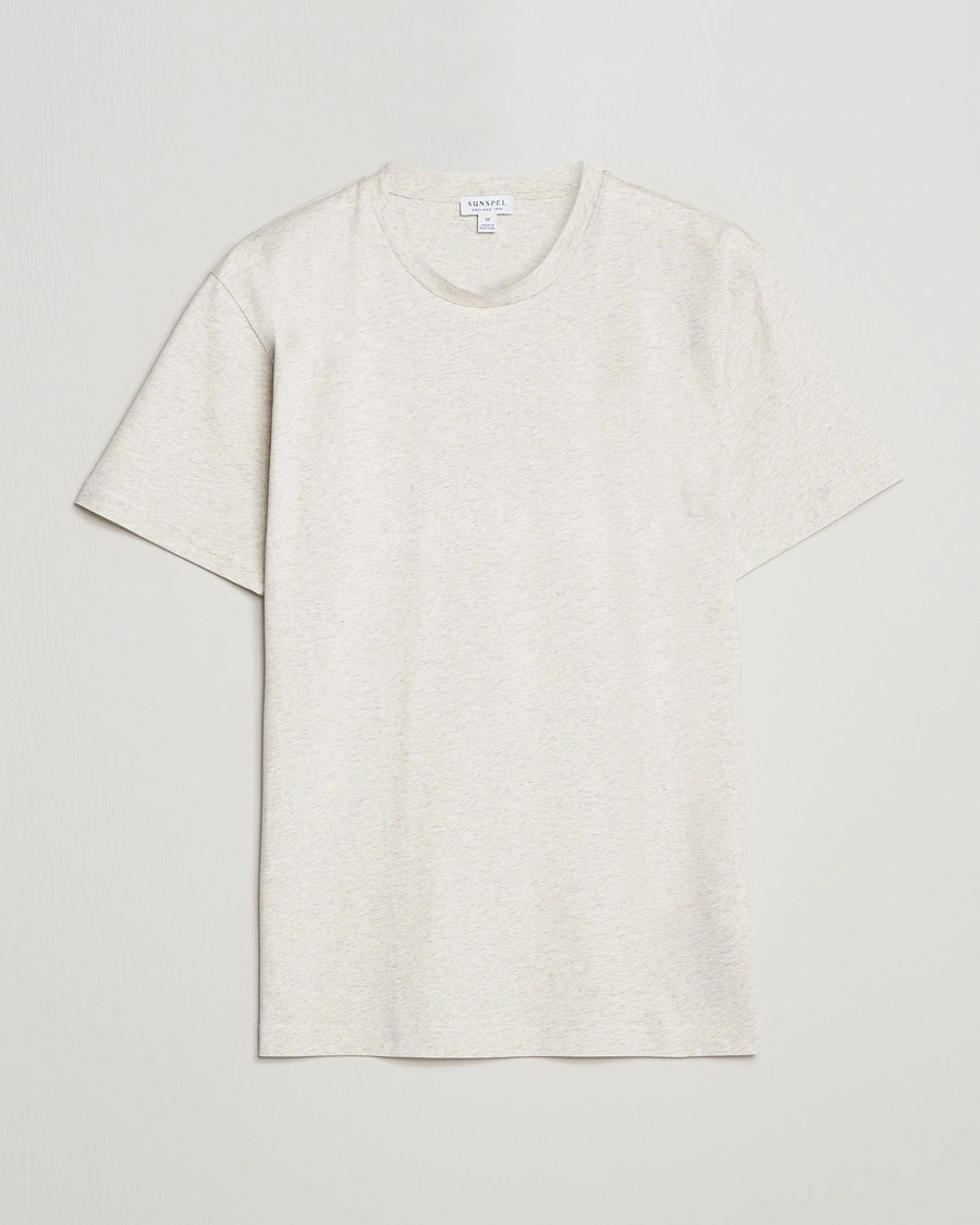 Sunspel Riviera Midweight T-Shirt Archive White – Blanc