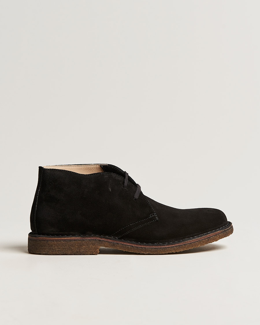 Astorflex Greenflex Desert Boot Black Suede – Noir