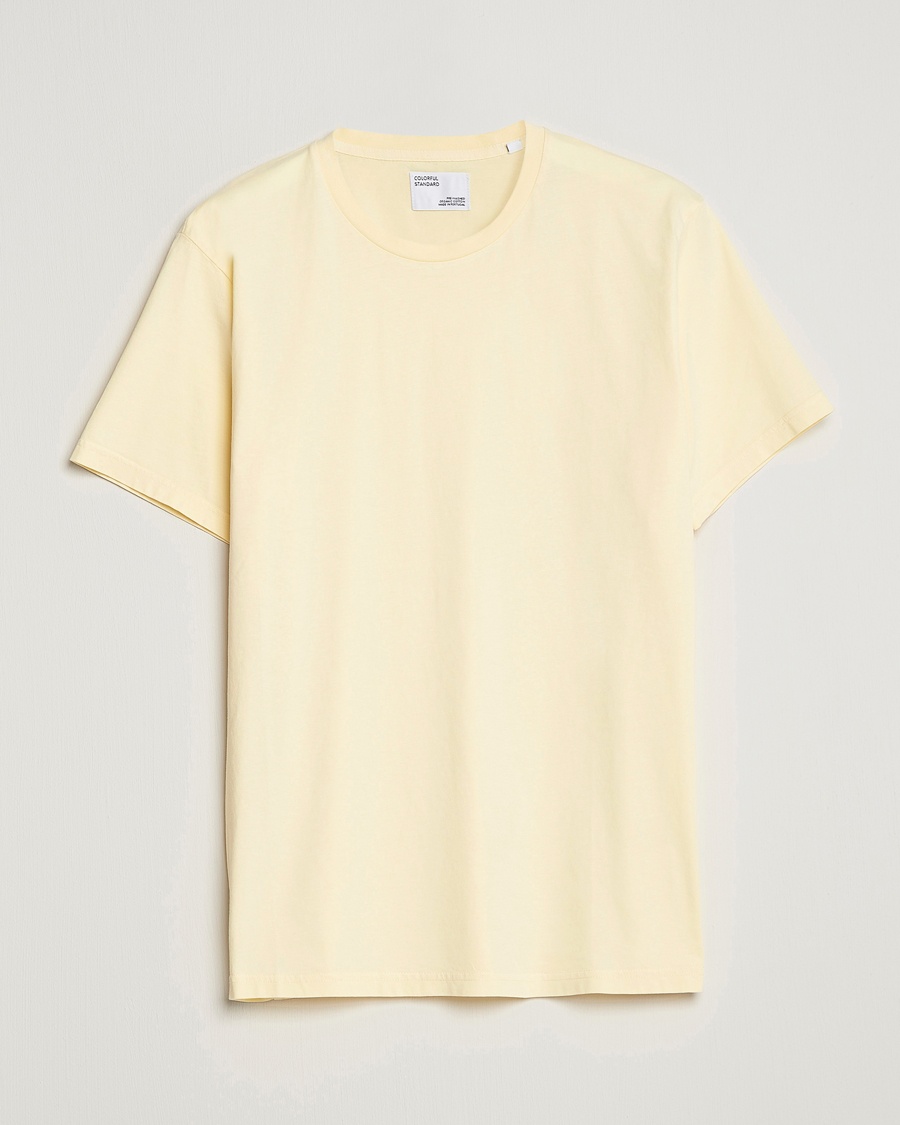 Colorful Standard Classic Organic T-Shirt Soft Yellow – Jaune