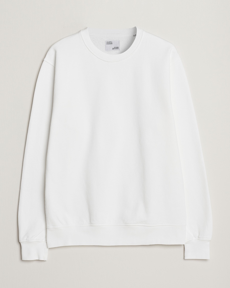 Colorful Standard Classic Organic Crew Neck Sweat Optical White – Blanc