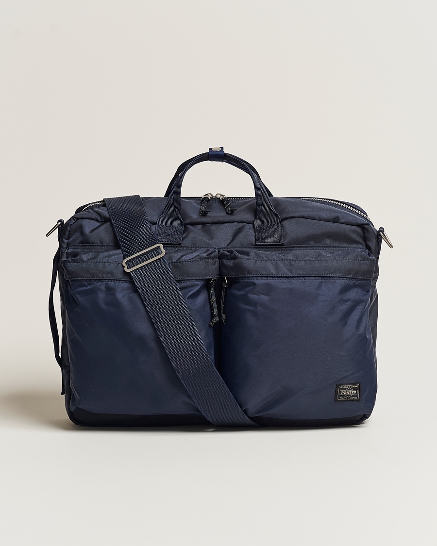 Porter-Yoshida & Co. Porter-Yoshida & Co.Force 3Way BriefcaseNavy Blue – Bleu