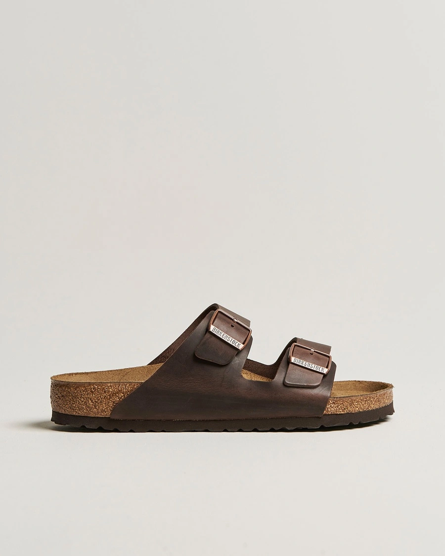 BIRKENSTOCK Arizona Classic Footbed Habana Oiled Leather – Marron